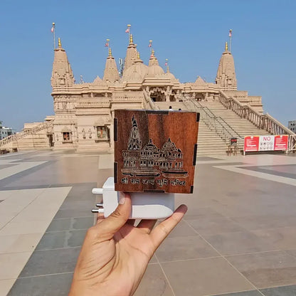 3-in-1 Ram Mandir Electric Aroma Burner & Night Lamp | Kapoor Burner